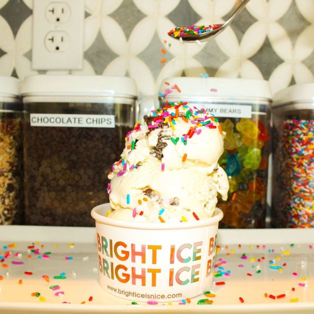 Local Ice Creamery, Bright Ice, Opening in Downtown Wellen