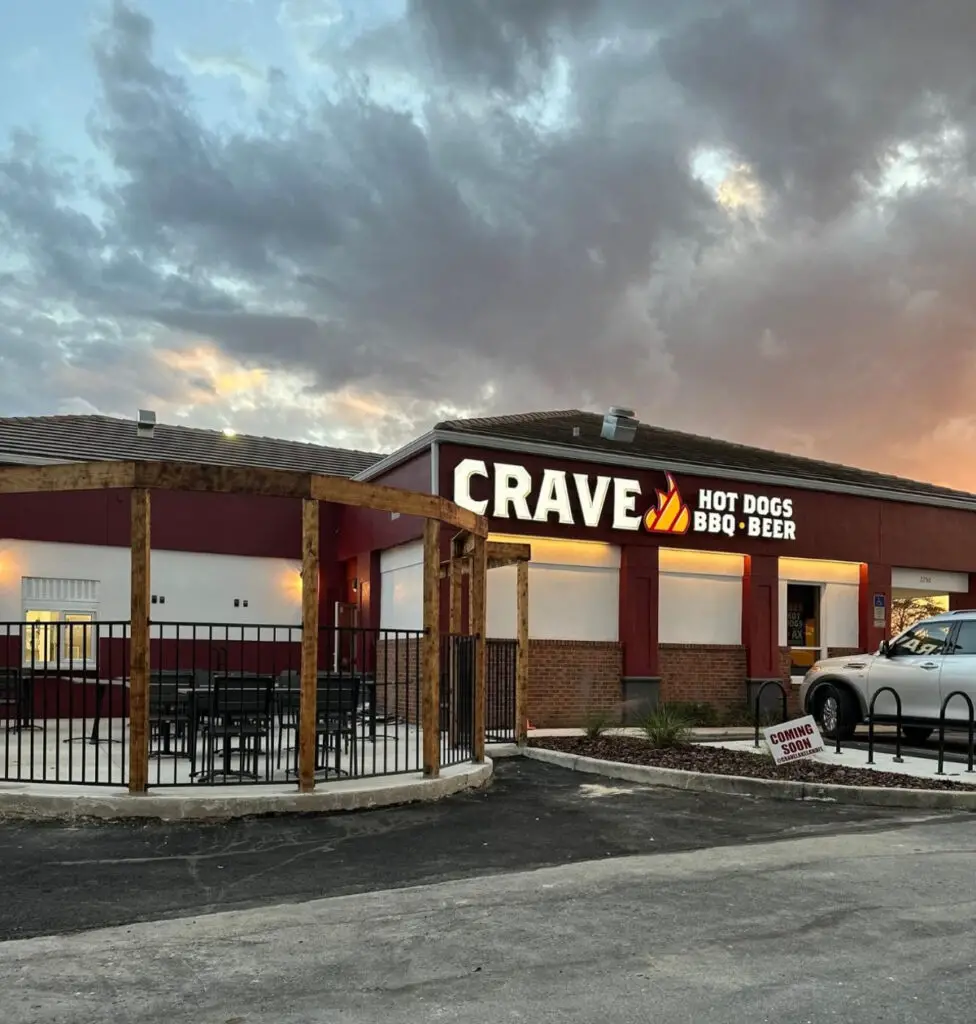 Crave Hot Dogs & BBQ Opens in Lakeland, Florida